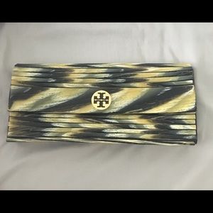 Tory Burch Clutch Faux Horn